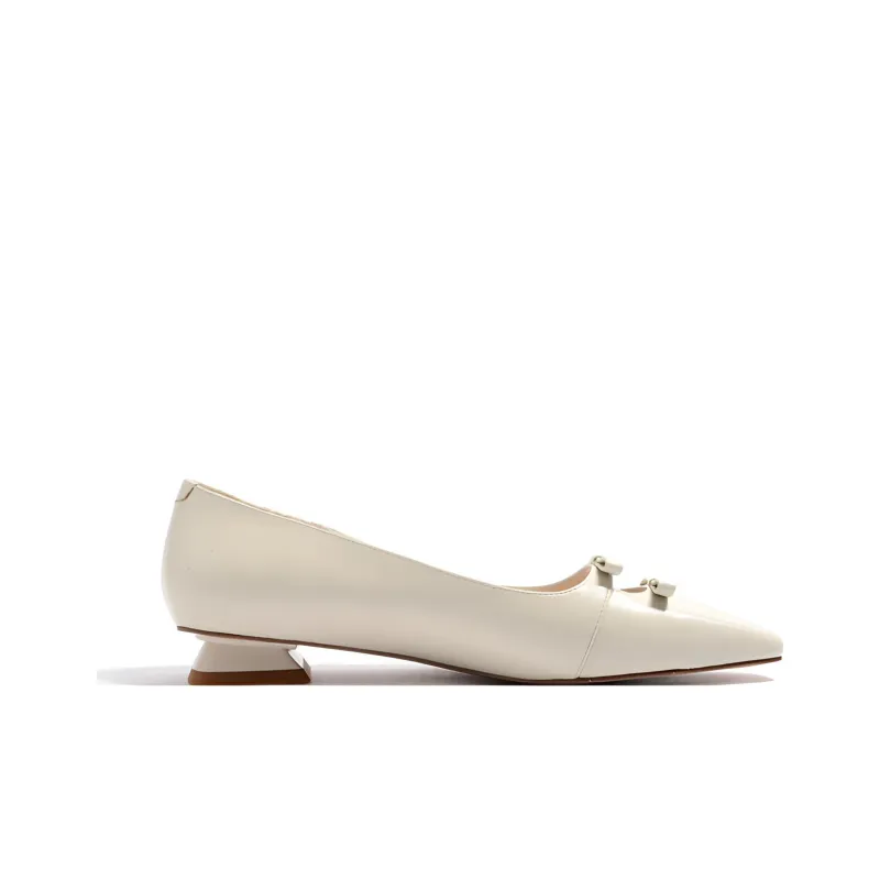 STEVE MADDEN Casual Single Shoes Women's Ecru-1