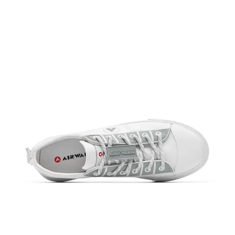 Airwalk Canvas Shoes Men Low-Top White-2