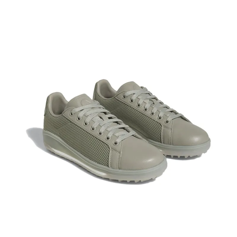 Adidas Go To Spikeless 1 Golf Silver Pebble Olive Strata-2