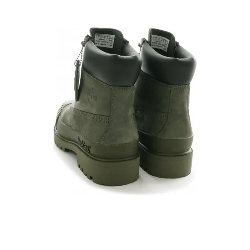 Timberland Bee Line X 6 Inch Premium Rubber Toe Boot 'Dark Green'-2
