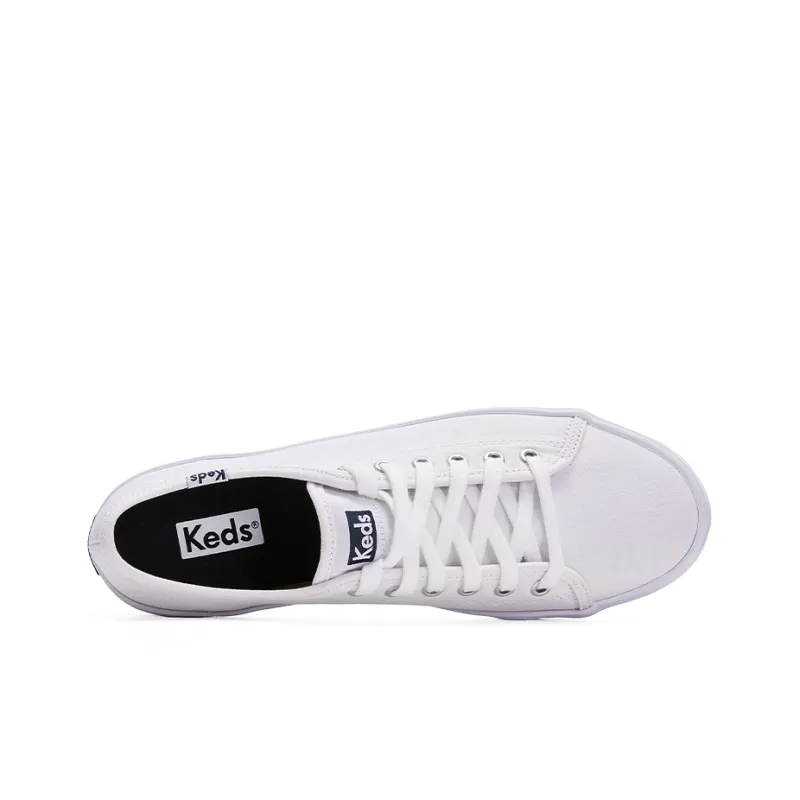 Keds Canvas Shoes Women's Low-Top White-2