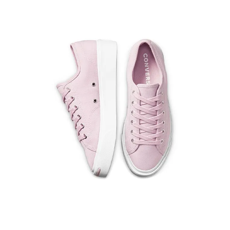 Converse Jack Purcell Jackie Hybrid Texture Low Top Anti-Slip Wear-Resistant Low-Top Canvas Shoes Women's Pink-3