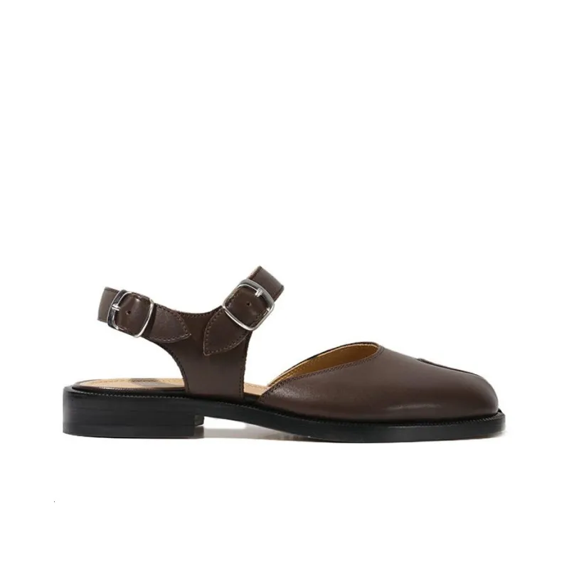 Maison Margiela Tabi Leather Sandals-1