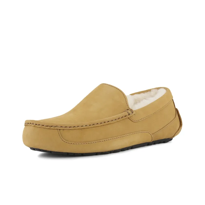 UGG Men's Casual Shoes Men Low Top Coffee Yellow-1