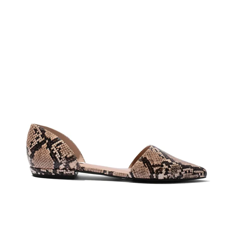 STEVE MADDEN Chunky Heel Casual Shoes 1.5cm Women's Snakeskin Print-1