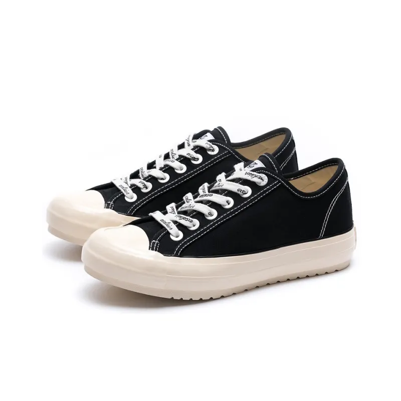 Excelsior Canvas Shoes Women's Low Top Classic Black-1