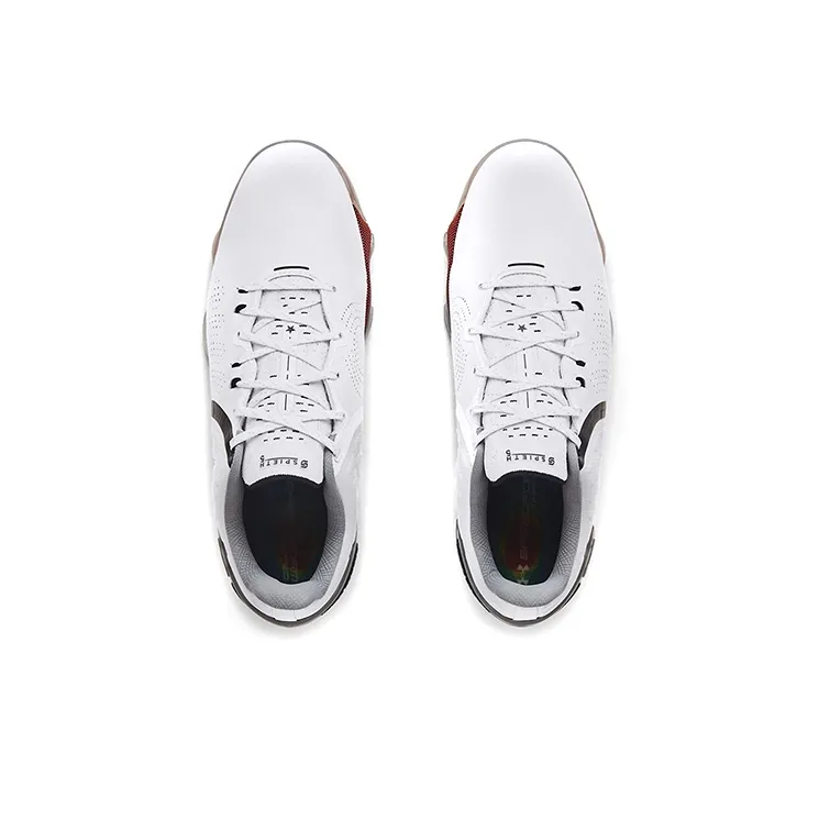 Under Armour Spieth 5 Golf Shoes Men Low-Top White/Red-3