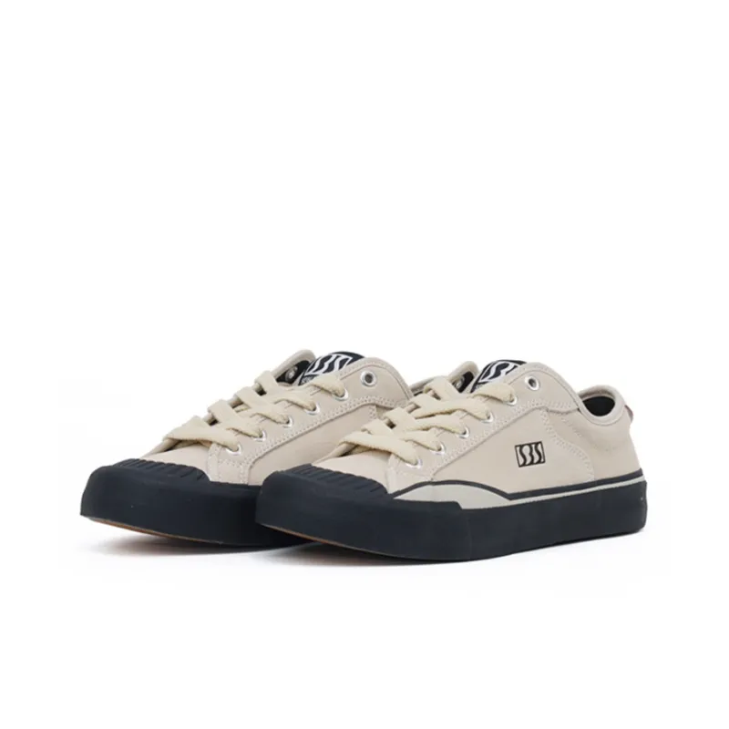 SEW BY SOU EST Series Low Top Canvas Shoes Unisex Sand-2