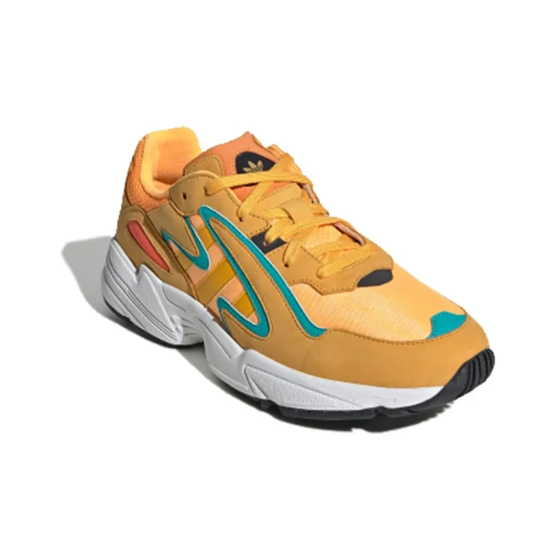 Adidas Yung 96 Chasm Flash Orange Hi Res Aqua-2