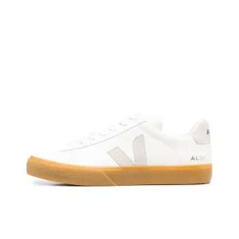 VEJA Campo Chromefree Lace Up Sneakers 'White Natural Brown'