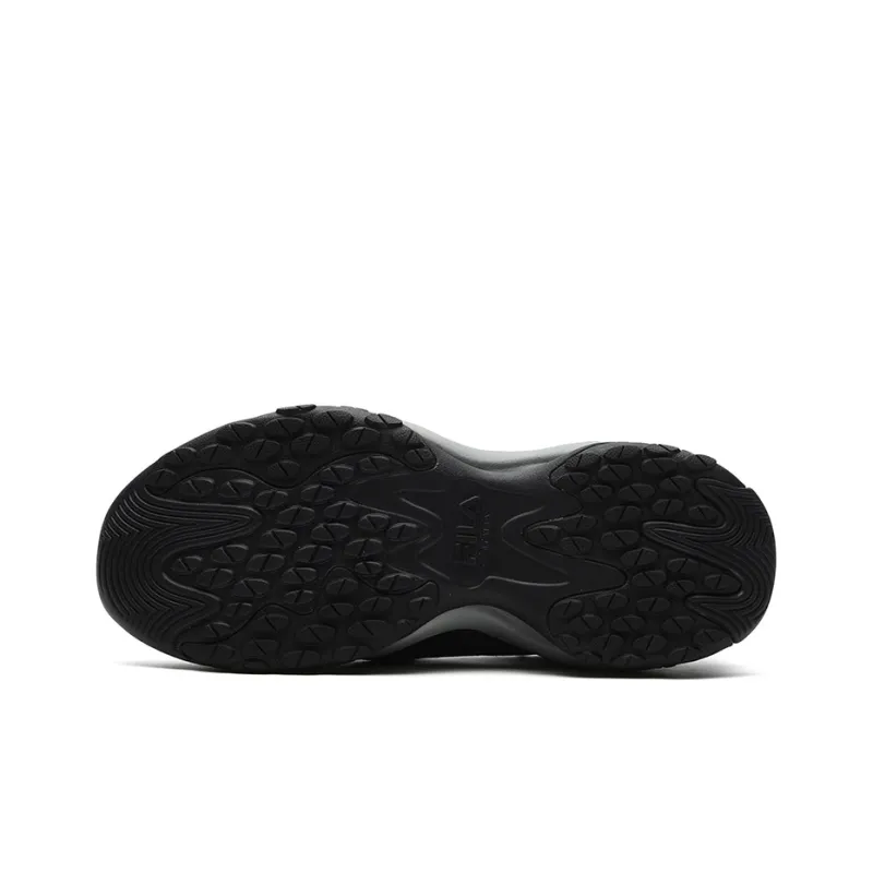 FILA FUSION Cheese Sneakers 'Black Grey' Women's-4