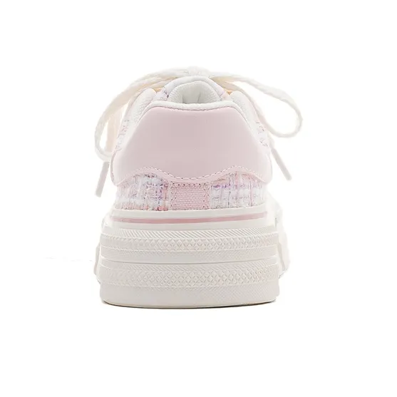 Warrior Wear Resistant Low Top Canvas Shoes Women's Pink-3
