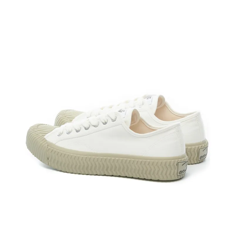 EXCELSIOR Cookie Shoes BOLT LO Classic Platform Anti Slip Wear Resistant Low Top Canvas Shoes Unisex Gray Green-2