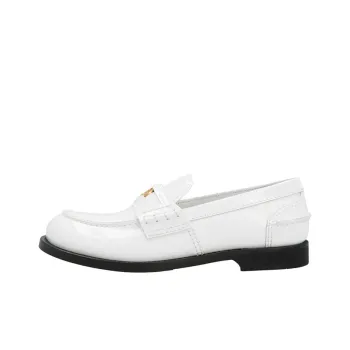 MIU MIU Penny Casual Single Shoes Women's White