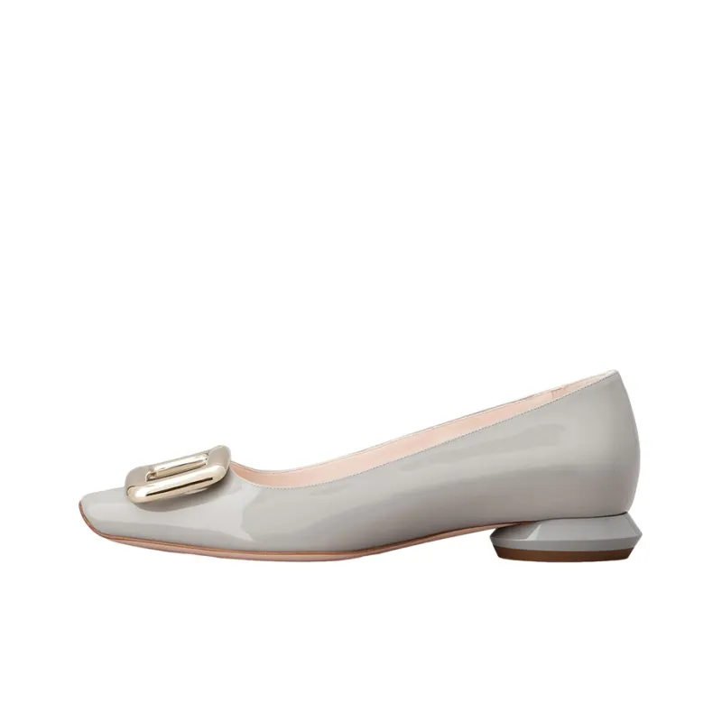 Roger Vivier Casual Single Shoes Women's Gray-0
