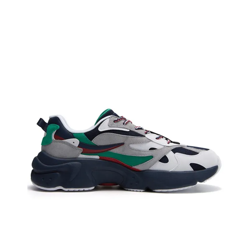 FACETASM x FILA FUSION RACCOON X FACETASM Low-Top Chunky Sneakers Men's White Blue-1