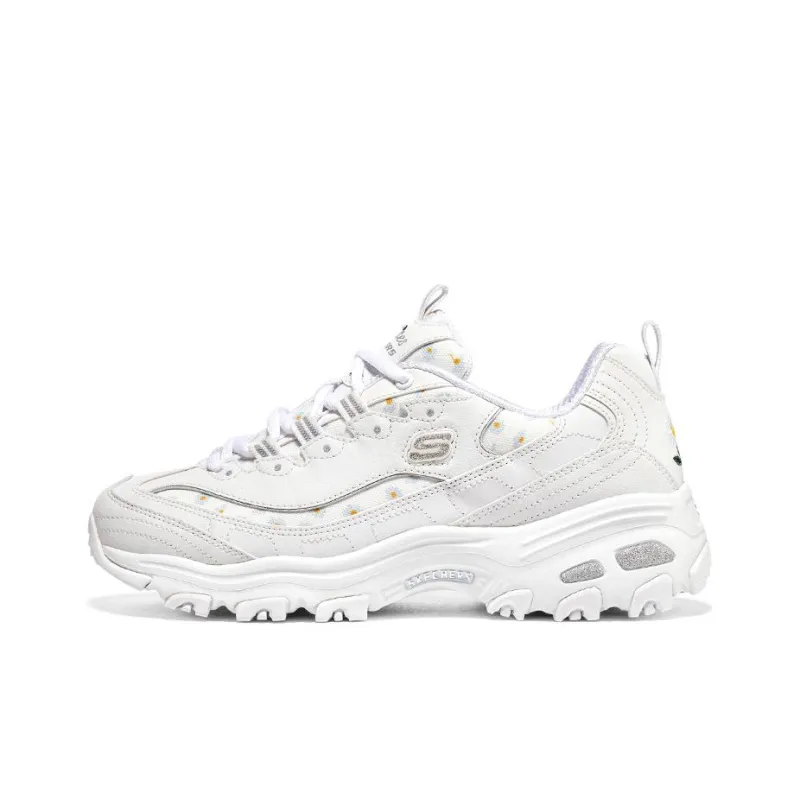 Skechers D'lites 1.0 Sneakers 'White Grey' Women's-0