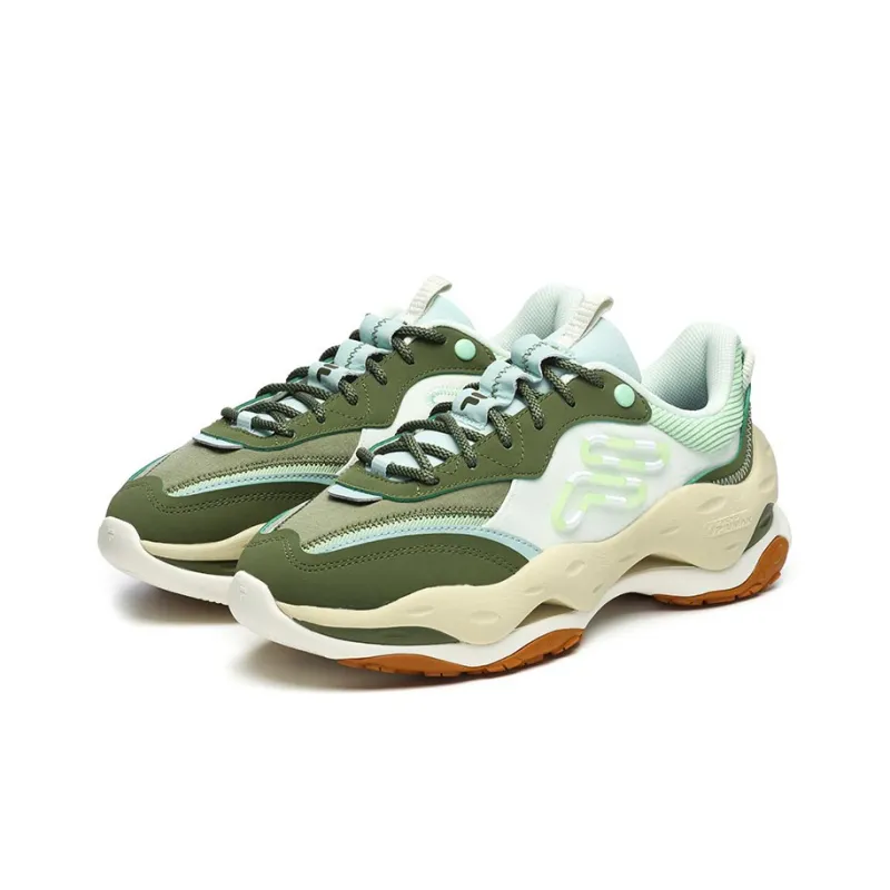 FILA FUSION Cheese Sneakers 'Green Blue' Women's-1