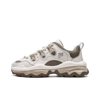 FILA FUSION QD96 Athletic Shoes 'White Brown'