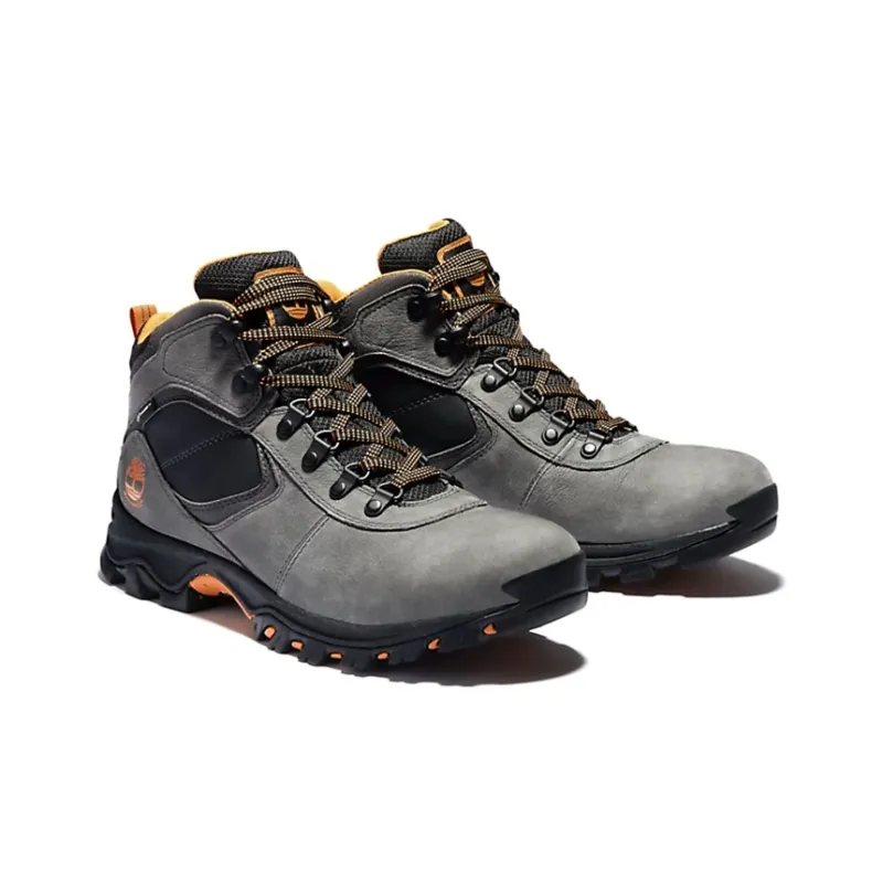 Timberland Maddsen Outdoor Boots Men Gray/Black/Orange-1