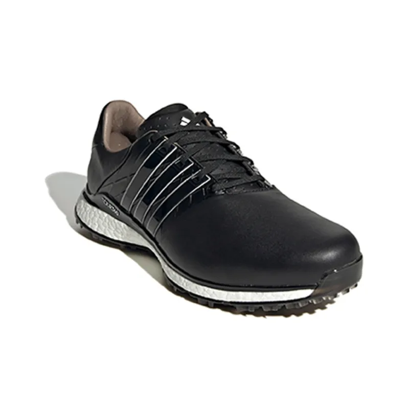 Adidas Tour360 XT SL Spikeless 2.0 Wide Golf Shoes 'Cloud White Black'-2