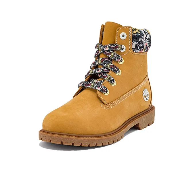 Timberland Made With Liberty Fabrics 6 Inch Boot 'Yellow' Women's-1