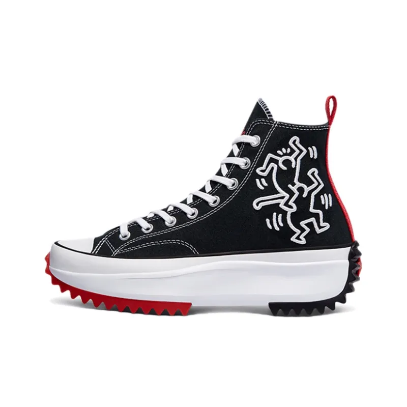 Converse Run Star Hike Hi Keith Haring Black-0
