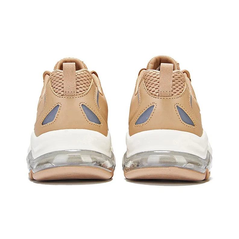 361° Chunky Sneakers Men Low Top White/Brown-2