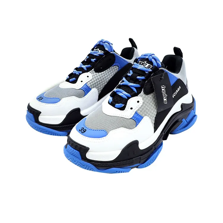 Balenciaga Triple S Sneaker 'Grey Blue'-1