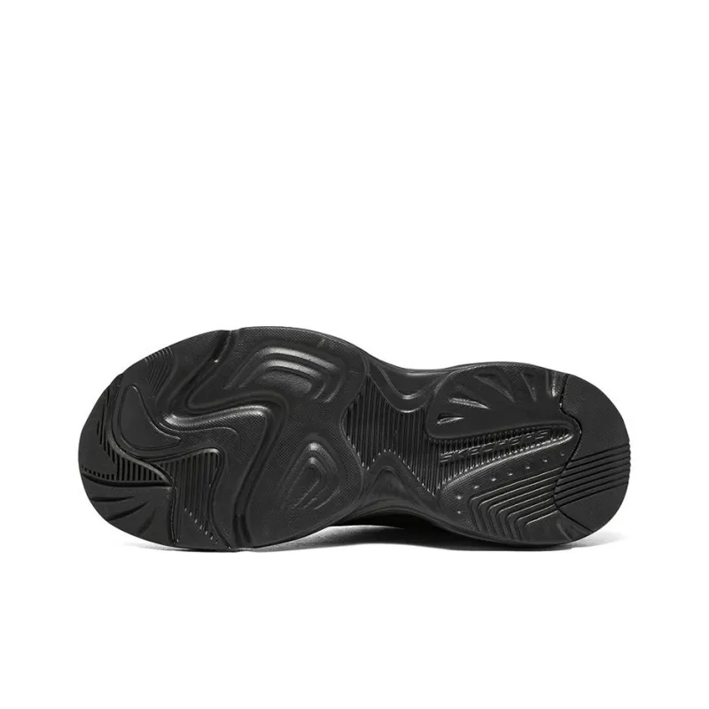 Skechers Stamina Airy D'LITES Abrasion Resistant Cushioning Breathable Low Top Chunky Sneakers Men's Black-5