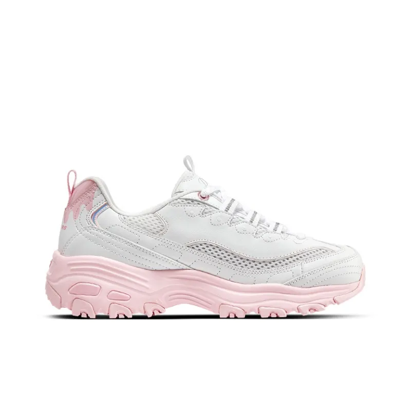 Skechers D'lites 1.0 'White Pink' Women's-1