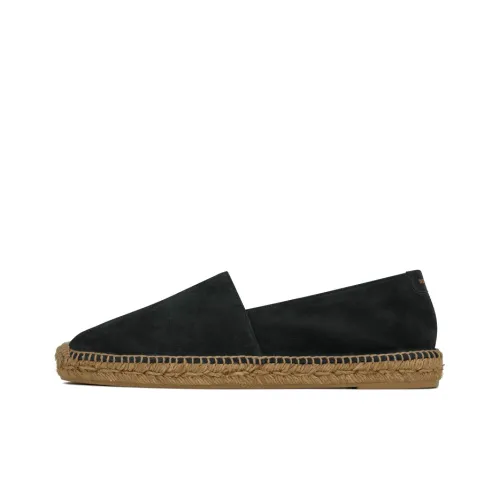 SAINT LAURENT Espadrilles Women's Casual Shoes Men Black