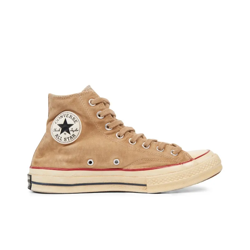Converse 1970s Non slip Lightweight High Top Canvas Shoes Unisex Coffee-1