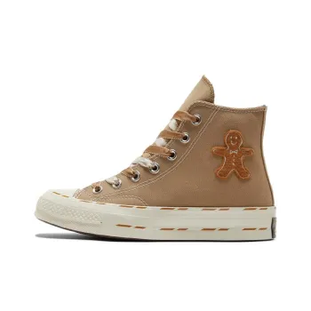 Converse Chuck Taylor All Star 70 Hi Christmas Pack Gingerbread Man Khaki