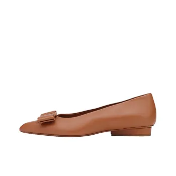 Ferragamo Viva Women's Casual Shoes Women's Low-Top Brown