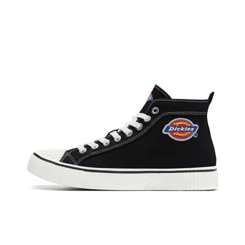 Dickies Canvas Shoes Unisex High-Top Black