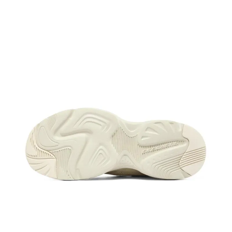 Skechers Stamina Airy Cushioning Anti Slip And Wear Resistant Low Top Chunky Sneakers Men's Ivory-4