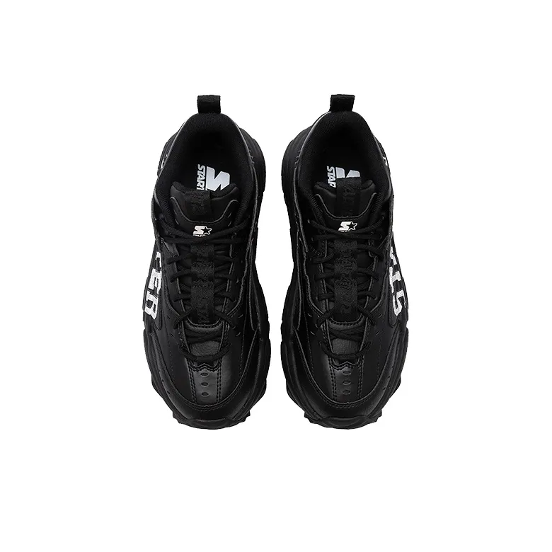 STARTER Cushioning, Slip Resistant, And Abrasion Resistant Low Top Chunky Sneakers Men's Black-3