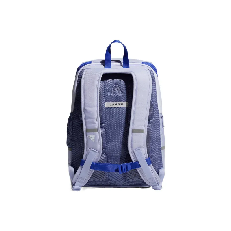 Adidas Polyester Laptop Bag Backpack Regular Unisex Purple-2