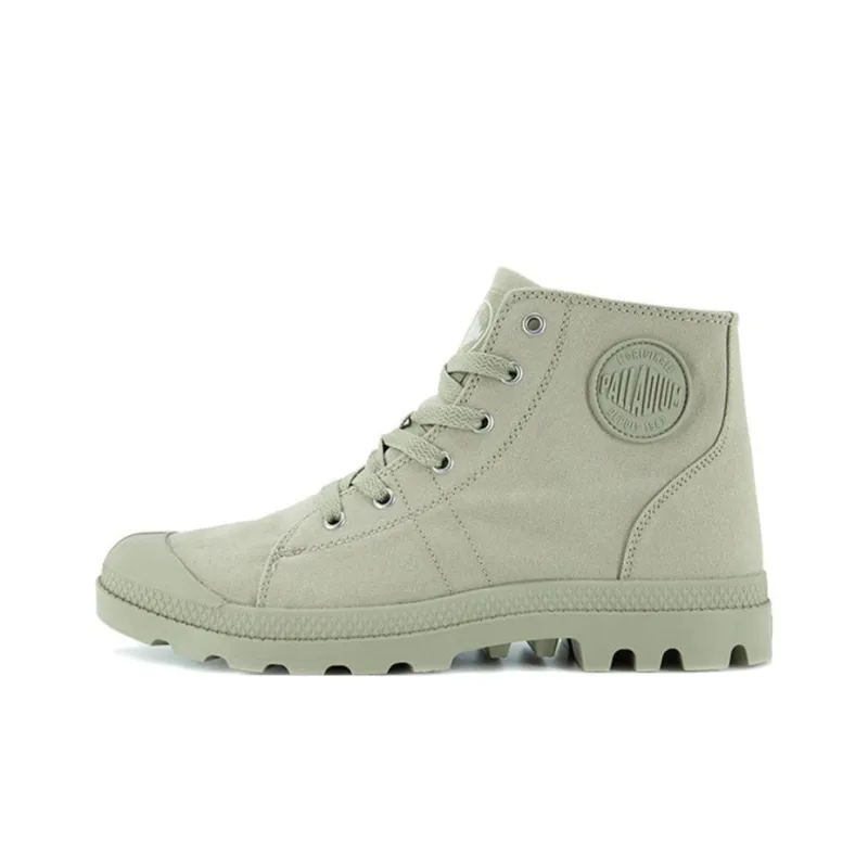 Palladium Pampa D3 Mid Anti-Slip And Wear-Resistant Breathable High-Top Canvas Shoes Unisex-0