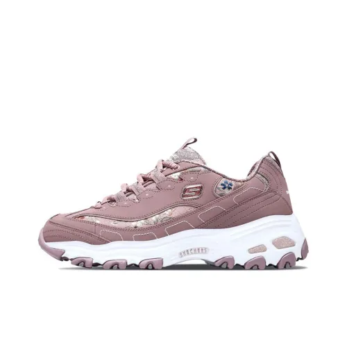 Skechers D'Lites Low top Clunky Shoes Pink Women's