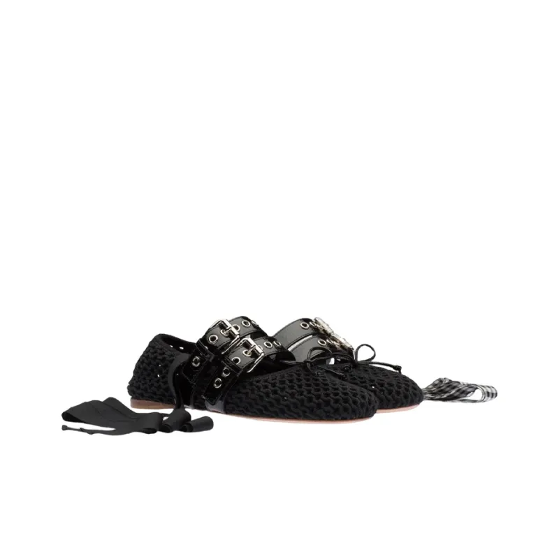 MIU MIU Casual Single Shoes Women's Black-2