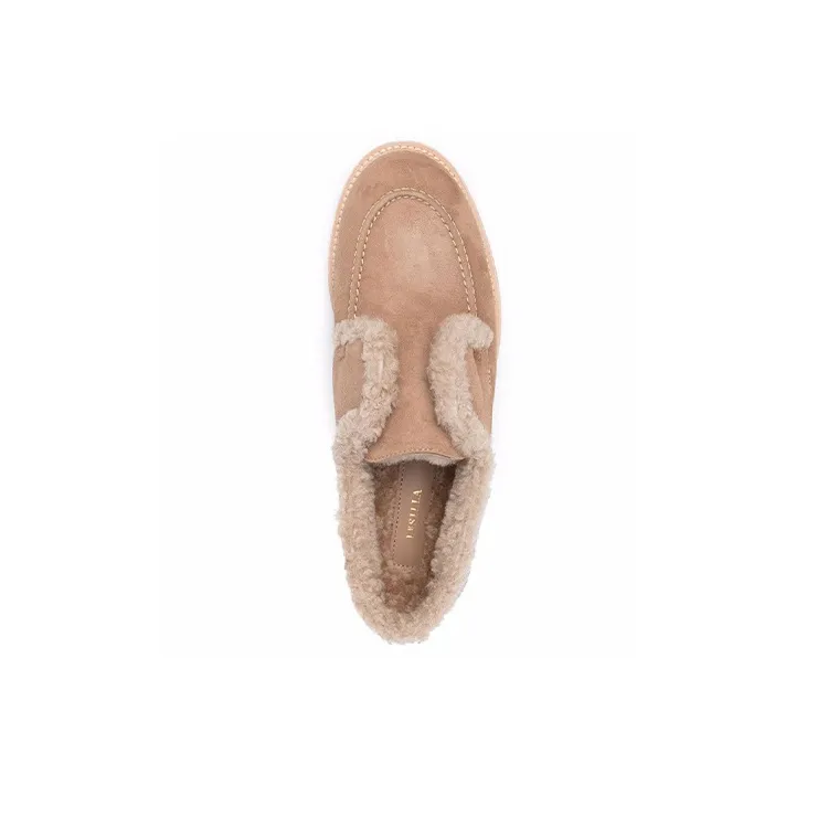 Le Silla Yacht Suede Loafers Women's-4