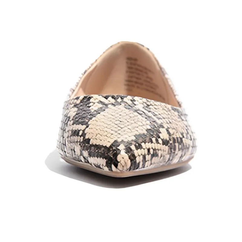 STEVE MADDEN Casual Single Shoes Low Heel Women's Snakeskin Print-3