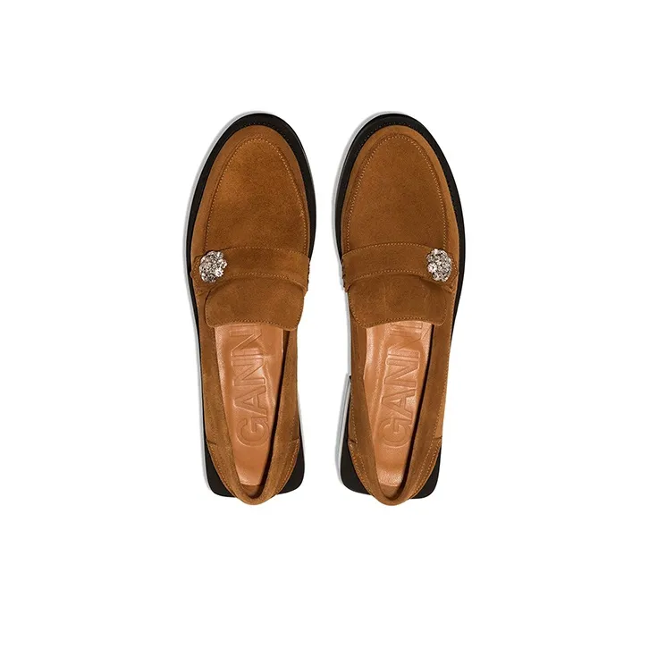 GANNI Casual Single Shoes Women's Umber-2