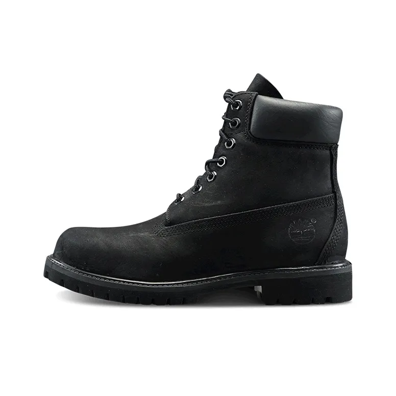 Timberland Icon 6' Premium Narrow Fit Boots 'Black Nubuck'-0
