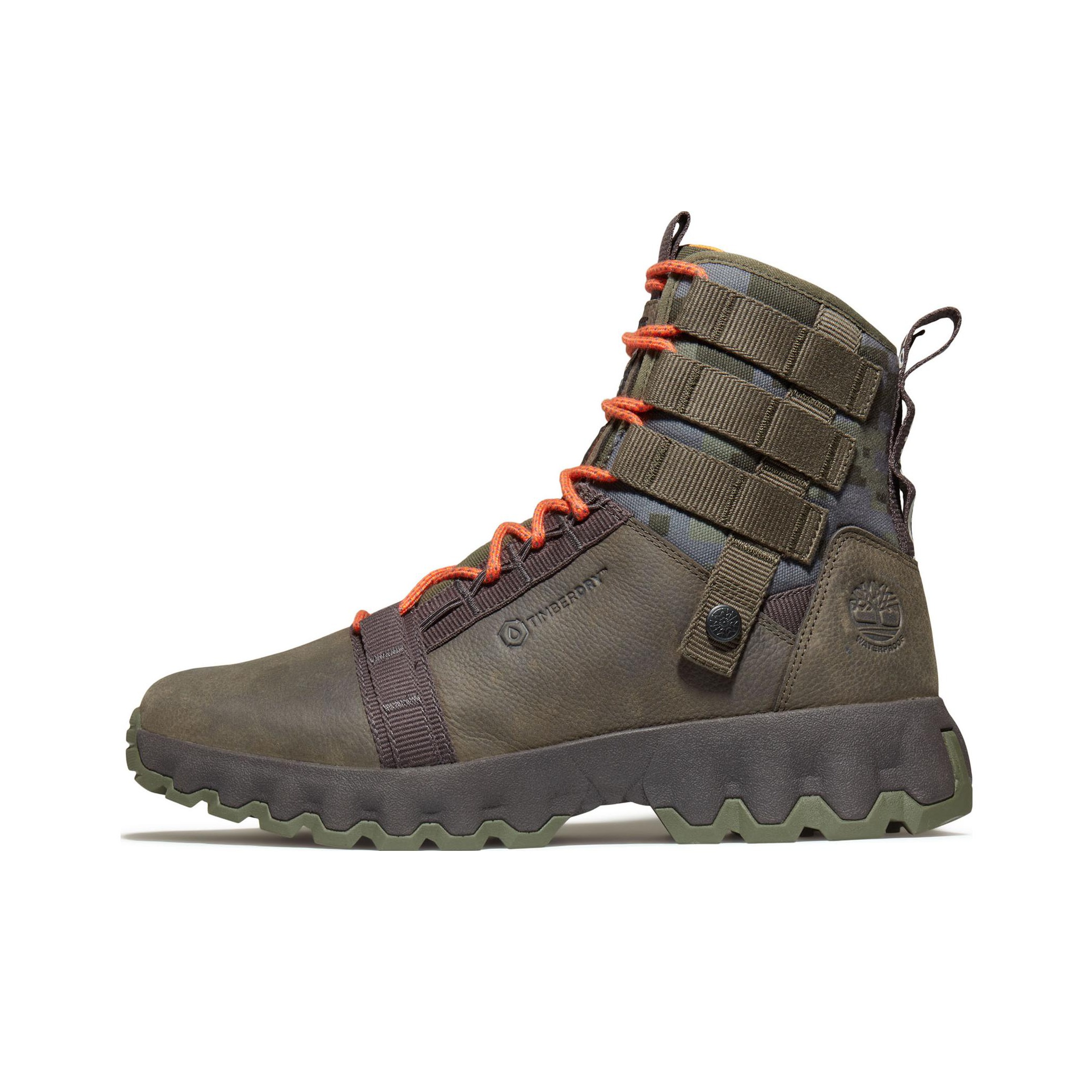 Timberland Earthkeepers Outdoor Boots Men High Top Gray Green POIZON