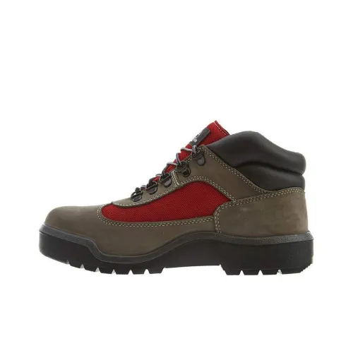 Timberland Field Boot Mid 'Grey Red'