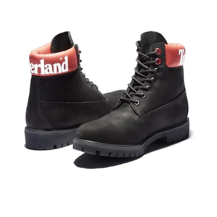 Timberland 6 Inch Premium Waterproof Boots 'Black Waterbuck'-2