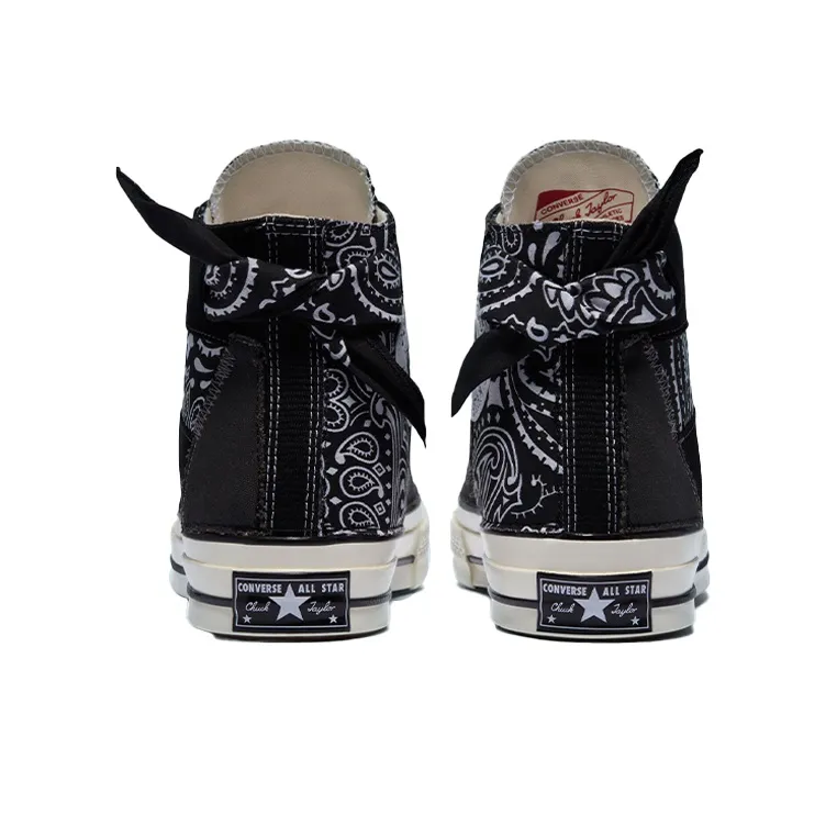 Converse Chuck Taylor All Star 70 Hi Paisley Patchwork Black-4